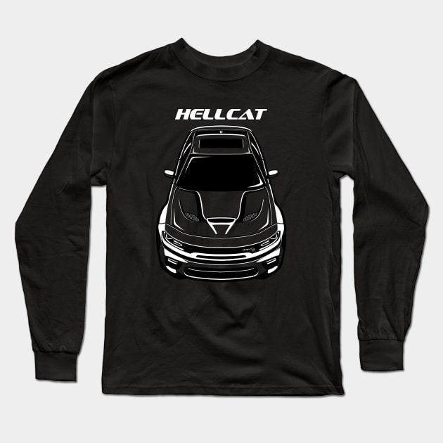 Dodge Charger Hellcat Widebody 2020 Long Sleeve T-Shirt by V8social